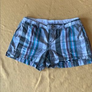 Plaid shorts